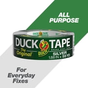 (4 pack) The Original Duck Tape Brand Duct Tape, 1.88 in. x 55 yd., Silver