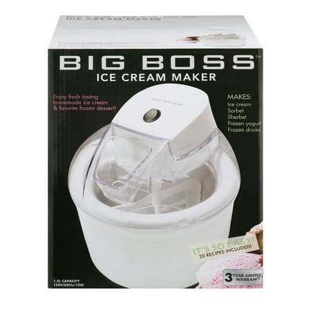 Ice Cream Mini Button - Big Boss Ice Cream Maker, 1.0 CT
