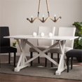 thumbnail image 2 of Table à Manger Style Ferme en Blanc, 2 of 10