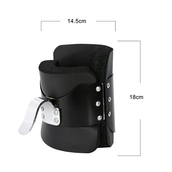 Fitness Gravity Inversion Boots, Improve Posture, Reduce Back Pain, Easy to Use with Comfortable Padded Sides, Fits Most Chin Up Bars