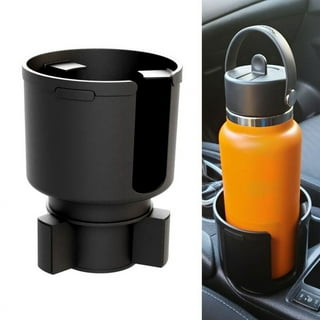 Isaddle Large Car Cup Holder Adapter Compatible with Hydro Flask 32oz 40oz 50/50 Flask, Yeti 24/30/36oz, Nalgene 32oz Coffee Mugs - Car Interior