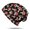 Mushroom and Toadstool Black Pattern, variant on Mushroom and Toadstool Beige Pattern Slouchy Beanie Hat, Sleep Head Covering with Stretchy Fabric & Soft Texture, Thermal Warm Gifts for Home Daily Outdoor