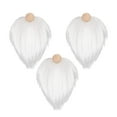 thumbnail image 2 of Bolas de Madera Sunnimix 6 Piezas Decoración Navideña Gris Y Blanco Barbas de gnomo, 2 of 8