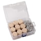 thumbnail image 1 of 100 unids/pack de cadena ronda clave cadena etiquetas clave para DIY círculos colgantes con 100 llavero 100 2 agujeros Yotijar Crear espacios en blanco redondos, 1 of 10