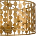thumbnail image 2 of Crystorama Layla 5 Light Antique Gold Chandelier - 18'' W x 17'' H, 2 of 7