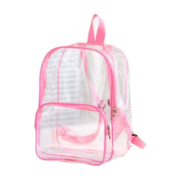 Transparent Large Capacity New Shoulders Student Backpack Pvc Transparent Backpack Leisure Wind
