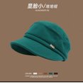 thumbnail image 1 of Gorro de pelo estándar pequeño de Metal, boina, gorro de moda tres en uno para mujer, gorro de pescador cálido para otoño e invierno, 1 of 6