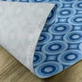thumbnail image 5 of Ambesonne Blue Place Mats Set of 4, Retro Pattern Revival Tile, Standard Size, Blue Pale Blue, 5 of 6