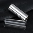thumbnail image 1 of OULII 6Pcs Bass Guitar Slide Slide For Guitar Glass And Stainless Steel For Accentuates Middle Harmonics, 1 of 7