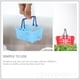 thumbnail image 2 of 20pcs Mini Shopping Basket With Handle Miniature Storage Basket Mini House Accessories, 2 of 5