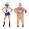 thumbnail image 1 of 2x 1/64 personas figurita modelo arena de bricolaje Yotijar Figuras de lavado de autos en bikini, 1 of 10