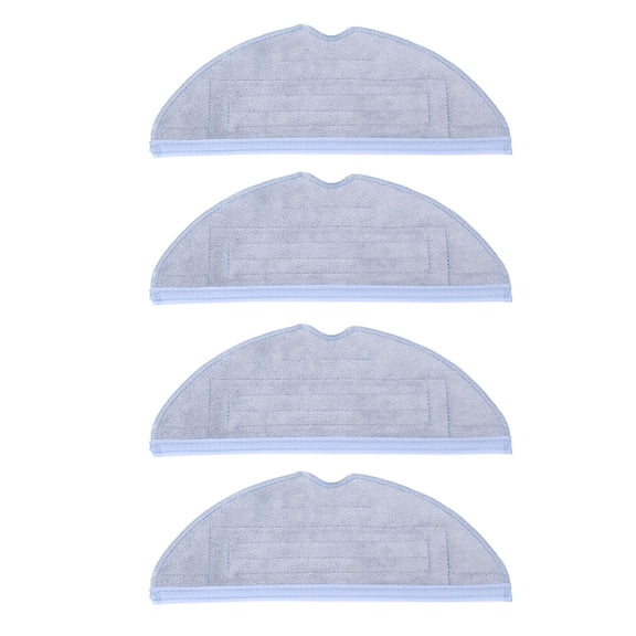 Suodoka 4-Piece Vacuum Cleaner Mopping Cloth Kit – Durable, Washable Replacement Pads for Xiaomi Roborock S7 , S7 T7S, T7 Plus – Easy Attach/Detach