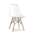 thumbnail image 1 of Heavenly Collection Clear Wood Chair, 1 of 5