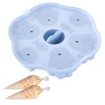 thumbnail image 1 of Food Grade Silicone Steamed Cake , Multi Cavity Pastry Mould with Non Stick, Reusable Baking Tool for Soap, Bread, Pizza,Pudding, Fruit Cake, 1 of 8