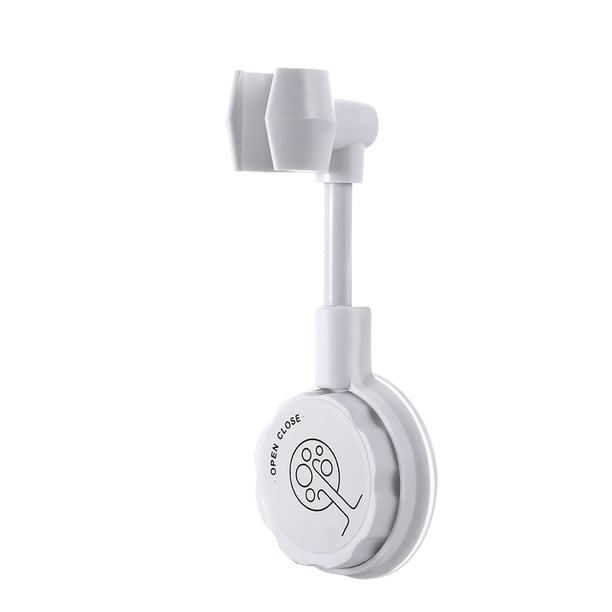 Naiovety Soporte de ducha ajustable Soporte de cabezal de ducha de baño universal Base de boquilla Soporte de ventosa, blanco Type3 NO3 Naiovety HA002373-01B