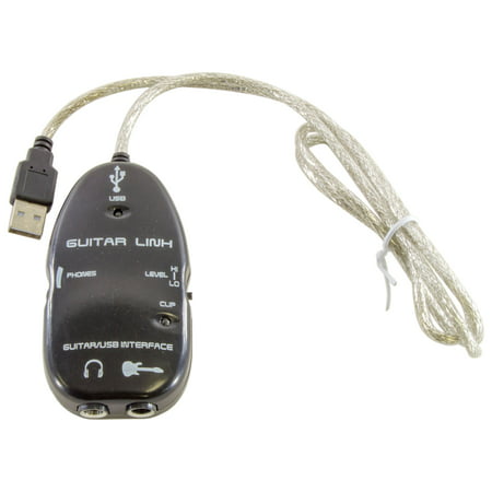 Guitar to USB Interface Link for PC and Mac (Best Pc For Recording Music)
