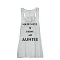 thumbnail image 1 of Thread Tank Happiness Auntie Women's Sleeveless Flowy Racerback Tank Top Sport Grey Small, 1 of 5