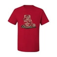 thumbnail image 2 of Wild Bobby, Raised On Sweet Tea & Country Music, Pop Culture, Men Graphic Tee, Red, 5X-Large, 2 of 4