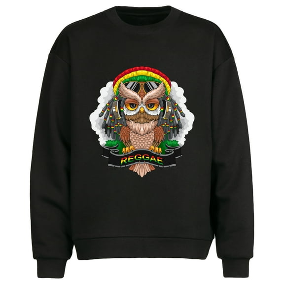 Men's & Big Men's Graphic Crew Neck Sweatshirt Long Sleeves,Sizes S-2XL