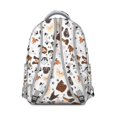 thumbnail image 3 of Dachshund Dog Boston Terrier Dog Backpack for School,Cute School Bag,Schoolbag with Adjustable Shoulder Straps & Padded Back,15.3"x11"x7.1".﻿, 3 of 6
