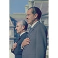 thumbnail image 2 of President Nixon And The Shah Of Iran Stand At His White House Arrival Ceremony. Oct. 11 1971. History, 2 of 2