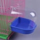 thumbnail image 2 of Jaula para pájaros enjaulada, suministros para loros, bañera para pájaros pequeños, jaula para periquitos canarios con ganchos, accesorio para jaula para pájaros, 2 of 5