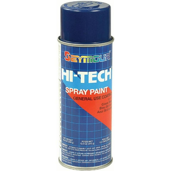 New Seymour Hi-Tech, Gloss Blue Enamel Spray Paint 16-127
