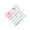 Pink, variant on 4Pcs Nebula Gel Pens 0.5mm, Smooth Writing Pens Bulk, Retractable Cute Pens Black Ink for Journaling Note Taking, Gradient Color Quick-dry No Bleed