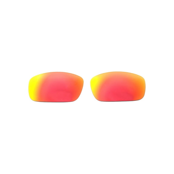 Walleva Fire Red Polarized Replacement Lenses for Smith Optics Prospect Sunglasses
