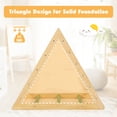 thumbnail image 5 of Costway Climbing Triangle Ladder, Wooden Triangle Climber, Educational Triangle Climber, 5 of 11