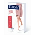 thumbnail image 4 of Jobst Ultrasheer Diamond Pattern 15-20 Closed Toe Knee High Compression Stockings Espresso Small, 4 of 5