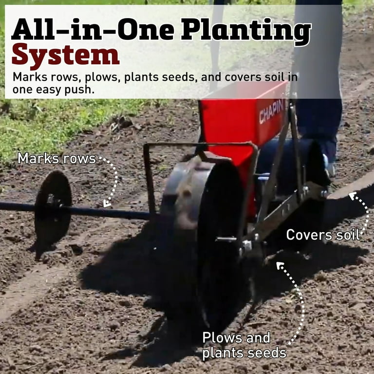 Chapin International Inc. Garden Seeder with 6 Seed Plates