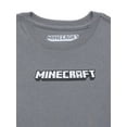 thumbnail image 2 of Minecraft Posterize Boys Graphic Crewneck Tee with Long Sleeves, Sizes XS-2X, 2 of 3