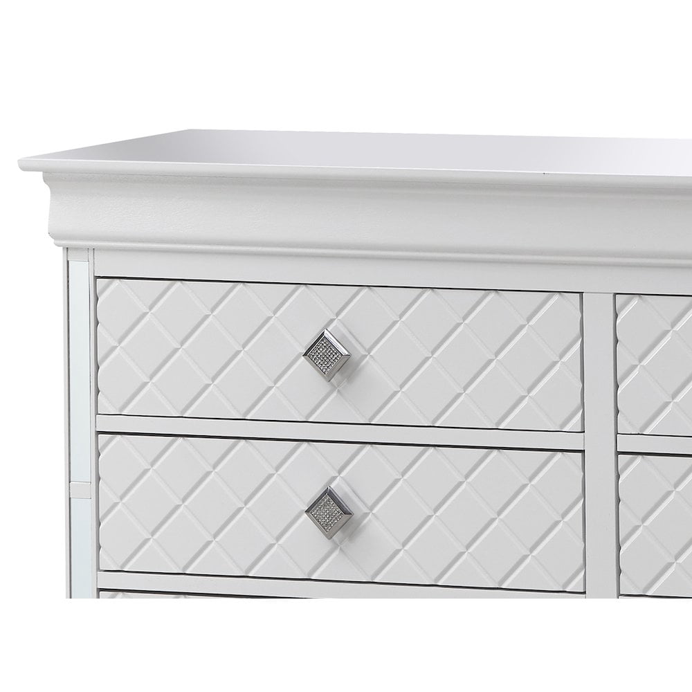 Glory Furniture Verona G6790-D Dresser , Silver Champagne