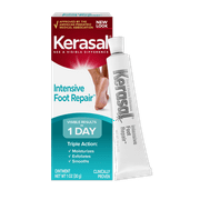 Kerasal Intensive Foot Repair, Skin Healing Ointment For Cracked Heels And Dry Feet, 1 Oz.