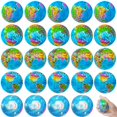 thumbnail image 1 of Dshengoo 24 Piezas Globo Bolas para Apretar Bolas para Aliviar el Estrés de la Tierra Bolas de Espuma para Apretar para Niños Ejercicio con los Dedos Favores de Fiesta Aula Escolar 2,5 Pulgadas, 1 of 5