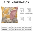 thumbnail image 6 of Awypu Abstract Boho Sun Sunshine Tropical Green Golden Palm Leaves Nature Landscape Throw Pillow Cover, Pillow Cover,Boho Gifts for Women,Bohemian Home Bedroom Living Room Decor,2 Pcs White, 6 of 6