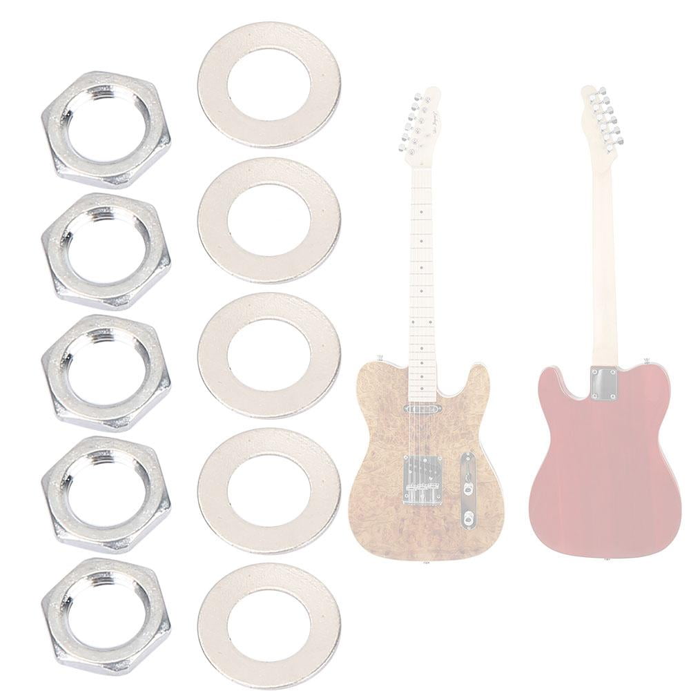 3 8 Inch Guitar Bass Socket Nut Gasket Jack Connector Washer Nuts Set Buy At A Low Prices On Joom E Commerce Platform