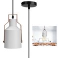 thumbnail image 2 of 110-240V E27 Modern LED Pendant Light Sample Ceiling Lamp for Bar Balcony Kitchen White, 2 of 8