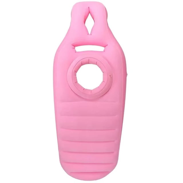 Almohadas Inflables para Embarazo Colchón Con Orificio El Vientre () Rosa