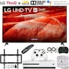 LG 82UM8070PUA 82" 4K HDR Smart LED IPS TV w/ AI ThinQ (2019) + Microsoft Xbox One S 1TB + Deco Mount Flat Wall Mount Kit + 2.4GHz Wireless Keyboard w/Touchpad + 6-Outlet Surge Adapter w/ Night Light