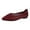 Wine, variant on Mostsola Pointed Toe Ballet Flats Shoes for Women Dressy Casual Knit Slip on Shoes Mesh Walking Shoe