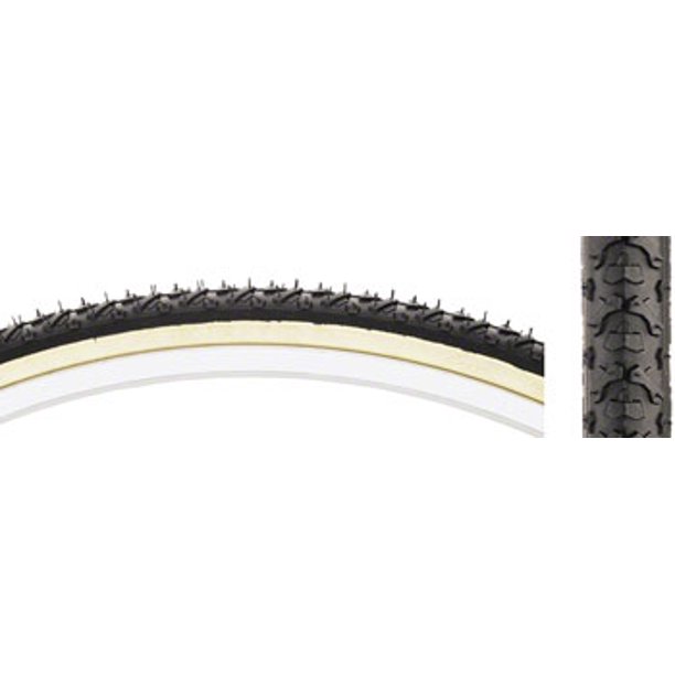 Kenda K161 KrossCyclo Tire 27x1 3/8 Steel Bead Black/Tan