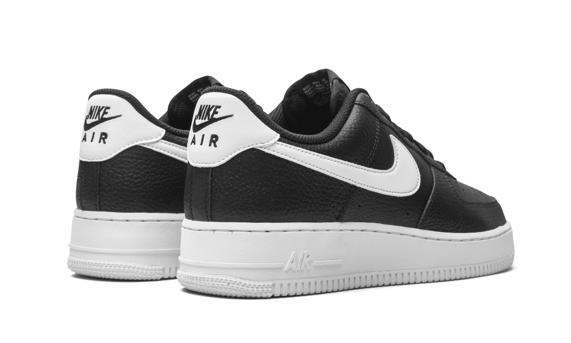 NIKE MENS Air Force 1 Low '07 "Black / White" CT2302 002 from Stadium Goods