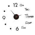 thumbnail image 1 of Reloj de pared 3D Relojes de acrílico grandes Pegatinas Decoración de S Zulema Reloj creativo de pared 3D, 1 of 8