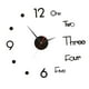 thumbnail image 1 of Reloj de pared 3D Relojes de acrílico grandes Pegatinas Decoración de S Zulema Reloj creativo de pared 3D, 1 of 8