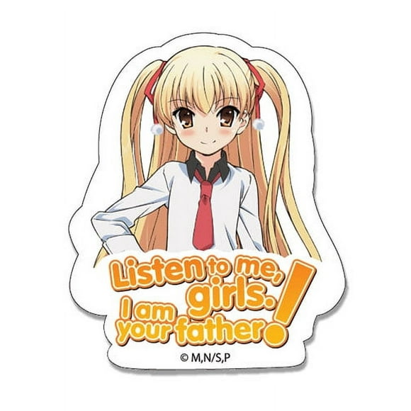 Sticker - Listen to Me, Girls - New Miu Anime Gifts Toys Licensed ge55036