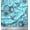 Light Blue, variant on Soimoi Cotton Duck Fabric Leaves,Floral & Passion Fruits Print Fabric by the Yard 42 Inch Wide