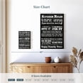 thumbnail image 4 of Elephant Stock Chalkboard Kitchen Rules Wall Art - Vertical Canvas Wall Art - Living Room Wall Decor - Inspirational And Typography Canvas - White And Gray Decor - 8" x 12", 4 of 8