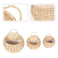 thumbnail image 4 of MasteelfCA 3Pcs Exquisite Wall Hanging Flower Baskets Rural Wall Hanging Bracketplant Pots, 4 of 8